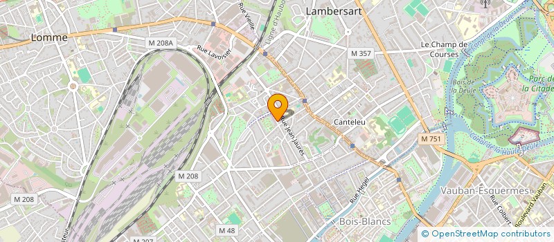 localisation de l'entreprise BEESAP à LILLE