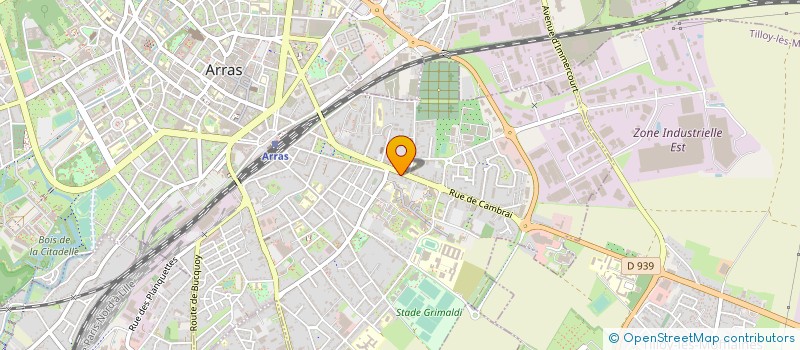 localisation de l'entreprise BEESHOOP ARRAS à ARRAS