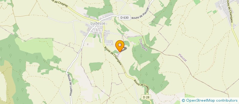 localisation de l'entreprise BEETCH  LUDESSE