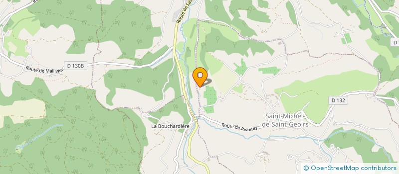 localisation de l'entreprise BEETCHOUC CIRCUS  SAINT-ETIENNE-DE-SAINT-GEOIRS