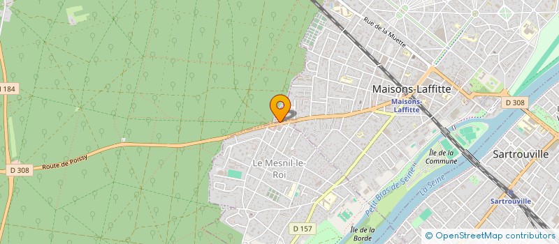 localisation de l'entreprise BEETECHFAL  MAISONS-LAFFITTE
