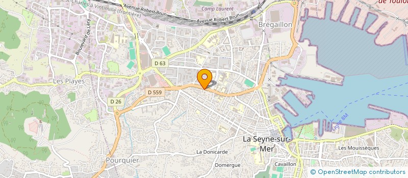 localisation de l'entreprise BEETHO BENNES à LA SEYNE-SUR-MER