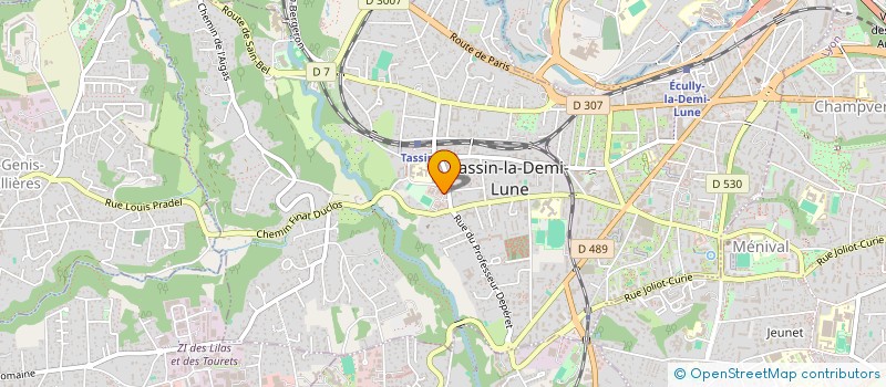 localisation de l'entreprise BEETLE  TASSIN-LA-DEMI-LUNE