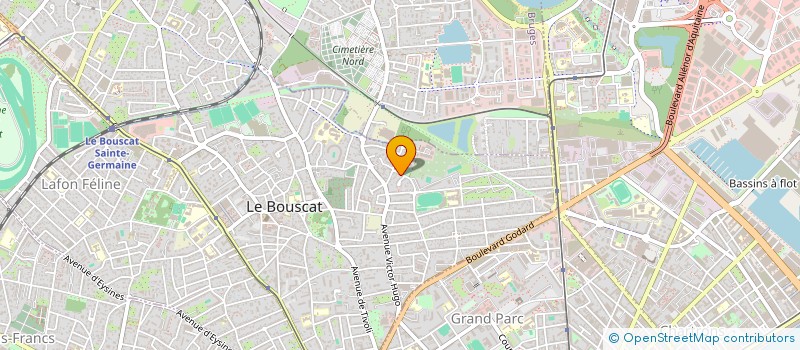 localisation de l'entreprise BEEVEX  LE BOUSCAT