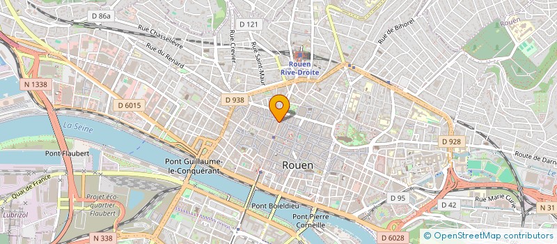 localisation de l'entreprise BEEWAY à ROUEN