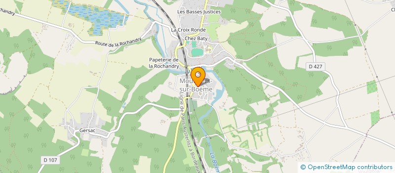 localisation de l'entreprise BEEZ2BE  MOUTHIERS-SUR-BOEME