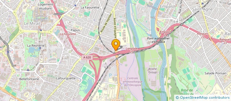 localisation de l'entreprise BEEZCOM  TOULOUSE