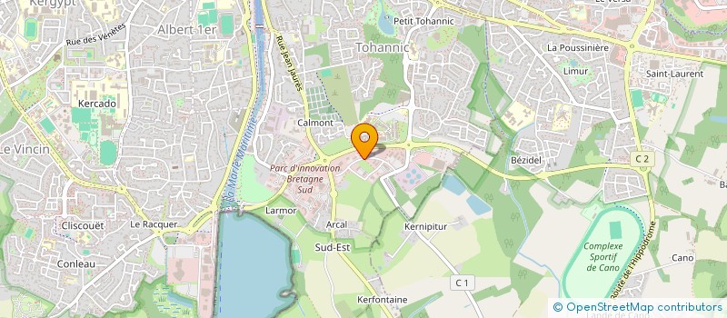 localisation de l'entreprise BEEZEELINX à VANNES