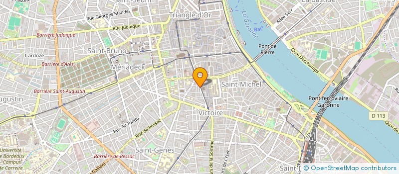 localisation de l'entreprise BEEZEN ONE à BORDEAUX