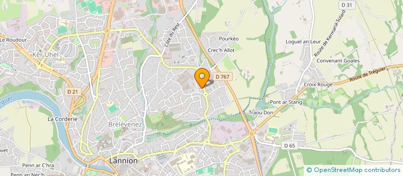 localisation de l'entreprise BEEZOL IMMOBILIER  LANNION