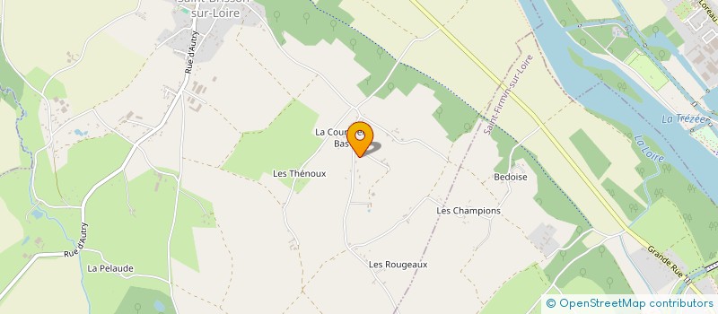 localisation de l'entreprise BEEZPROD à SAINT-BRISSON-SUR-LOIRE