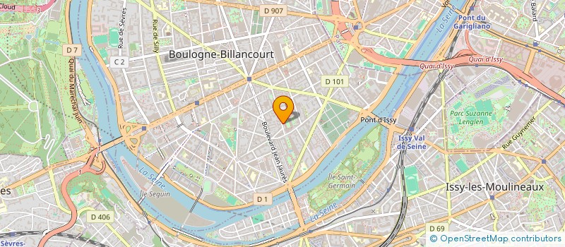 localisation de l'entreprise BEEZTEAM à BOULOGNE-BILLANCOURT