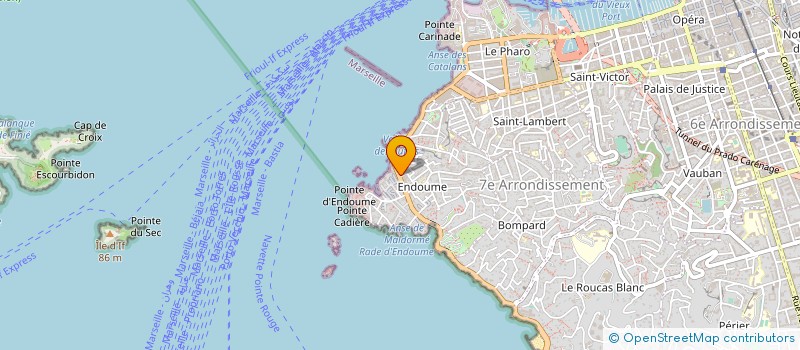 localisation de l'entreprise BEF à MARSEILLE