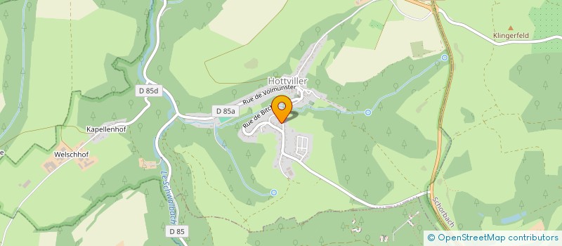 localisation de l'entreprise BEFA à LOUTZVILLER