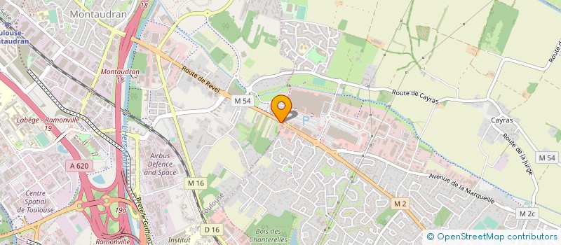 localisation de l'entreprise BEFA SERVICES à TOULOUSE