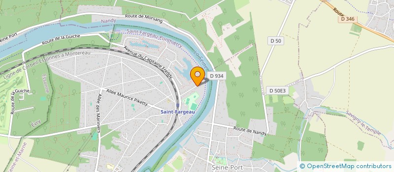 localisation de l'entreprise BEFAMILY  SAINT-FARGEAU-PONTHIERRY