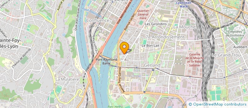 localisation de l'entreprise BEFAST TRANSPORT  LYON