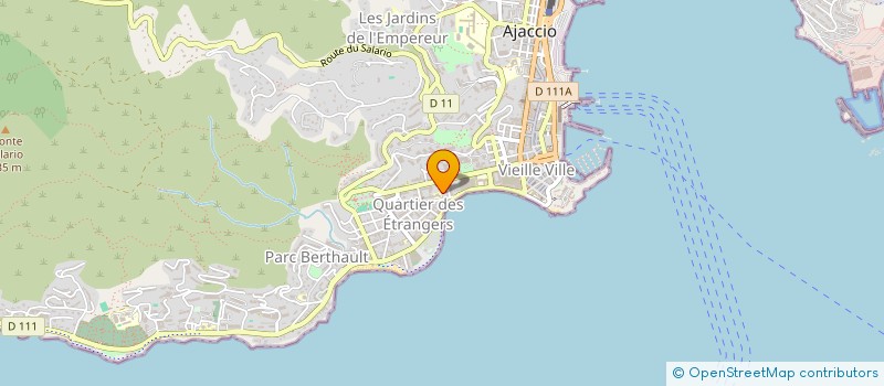 localisation de l'entreprise BEFEC  AJACCIO