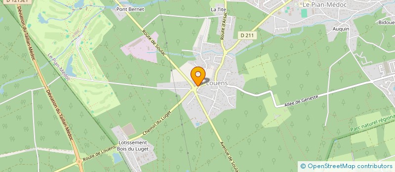 localisation de l'entreprise BEFES SOFTWARE  LE PIAN-MEDOC