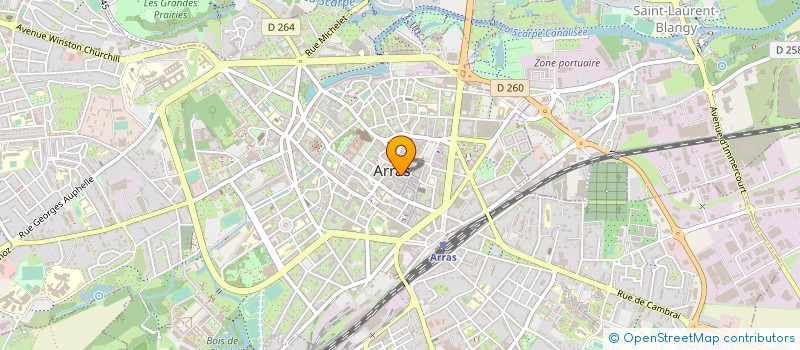 localisation de l'entreprise BEFFROIS DU PATRIMOINE MONDIAL à ARRAS