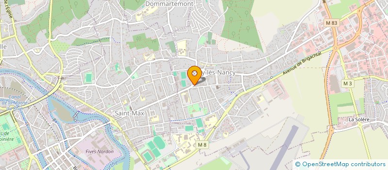 localisation de l'entreprise BEFI  ESSEY LES NANCY