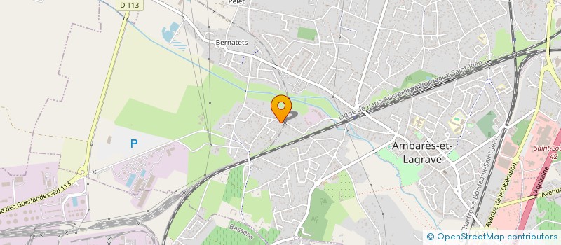 localisation de l'entreprise BEFITEC  AMBARES-ET-LAGRAVE