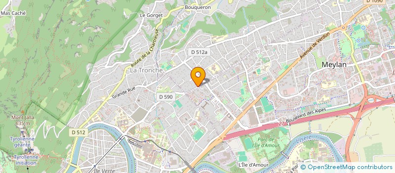 localisation de l'entreprise BEFLO  CORENC