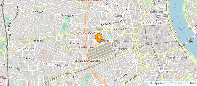 localisation de l'entreprise BEFLOW à BORDEAUX