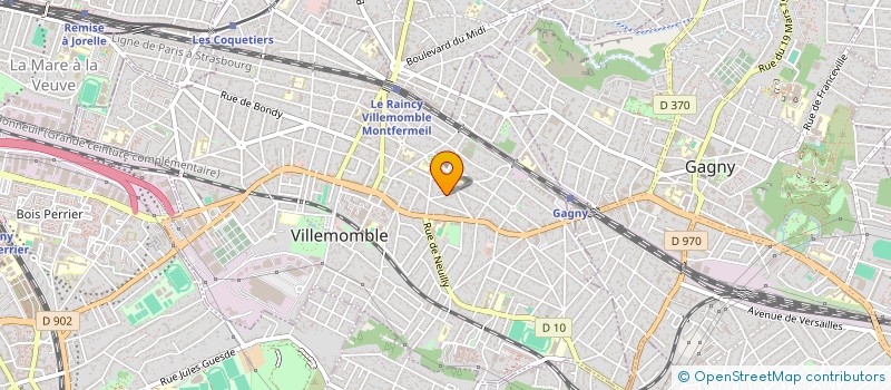 localisation de l'entreprise BEFOM à VILLEMOMBLE