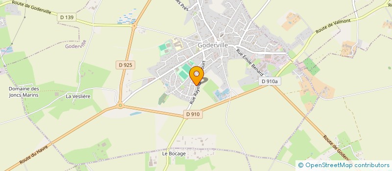 localisation de l'entreprise BEFOOTBALL  GODERVILLE