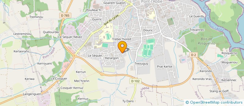 localisation de l'entreprise BEFORE AFTER EXECUTIF  PONT-L'ABBE