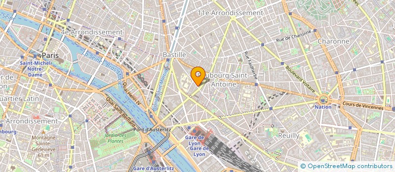 localisation de l'entreprise BEFORE BUILDING à PARIS