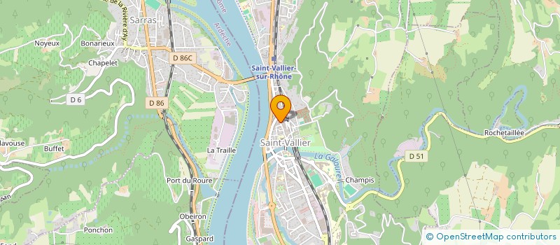 localisation de l'entreprise BEFOTAKA ASSOCIATION  SAINT-VALLIER