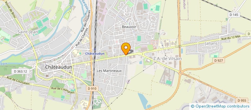 localisation de l'entreprise BEFRANCECOMPAGNY à CHATEAUDUN