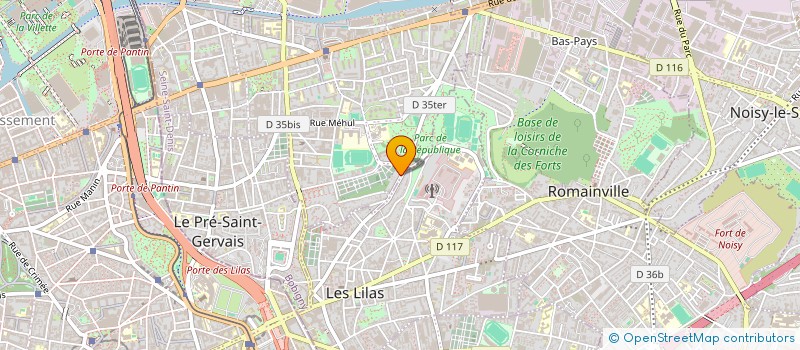 localisation de l'entreprise BEFRIEND CONSULTING à PANTIN