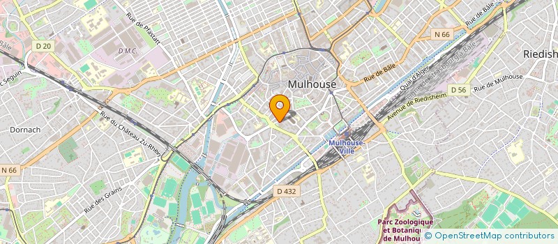 localisation de l'entreprise BEFS TECHNOLOGIES à MULHOUSE