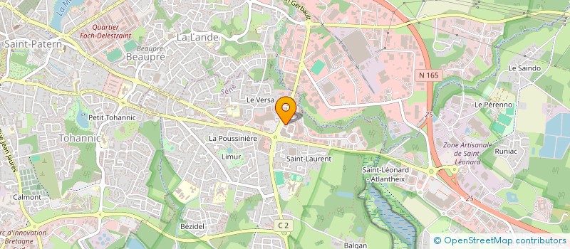 localisation de l'entreprise BEG EN AUD  SENE