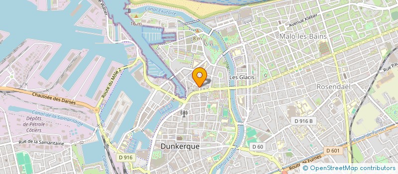 localisation de l'entreprise BEG JLD RESTO à DUNKERQUE