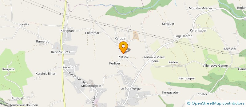 localisation de l'entreprise BEG LADRY  BANNALEC