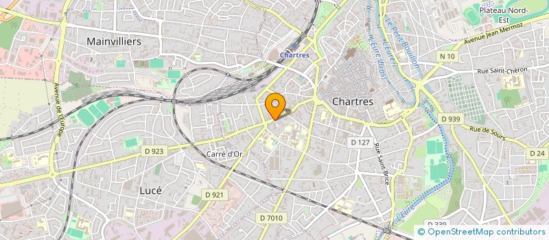 localisation de l'entreprise BEG PEINTURE PRO  CHARTRES