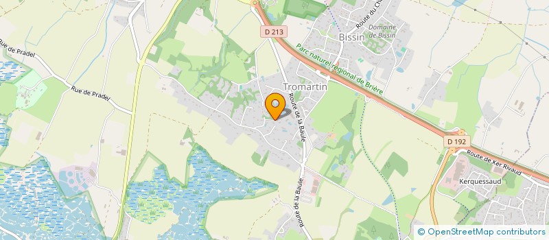 localisation de l'entreprise BEG PELL  GUERANDE