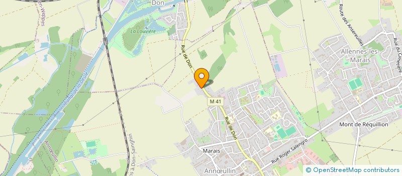 localisation de l'entreprise BEGARD VANDAELE SERVICE MACHINE à ANNOEULLIN