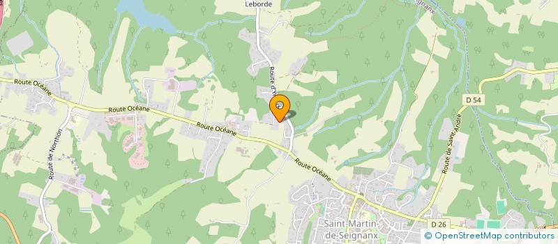 localisation de l'entreprise BEGARDS  SAINT-MARTIN-DE-SEIGNANX
