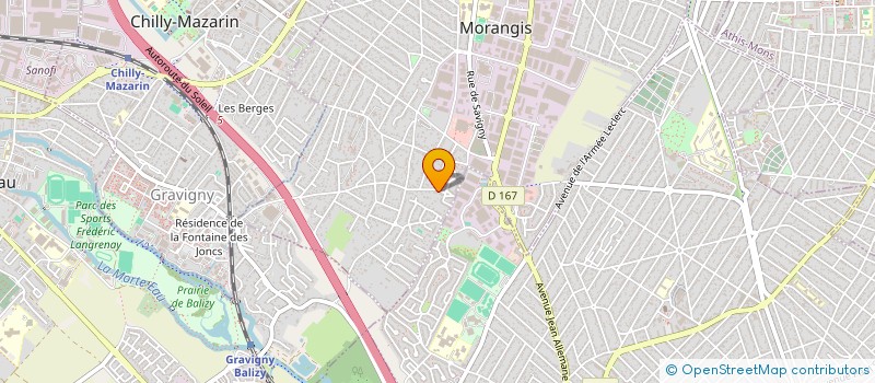 localisation de l'entreprise BEGC LE LOUEY à MORANGIS