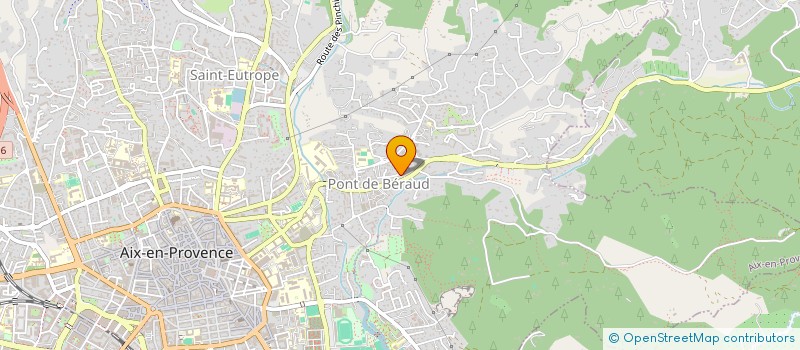 localisation de l'entreprise BEGELUJE à AIX EN PROVENCE