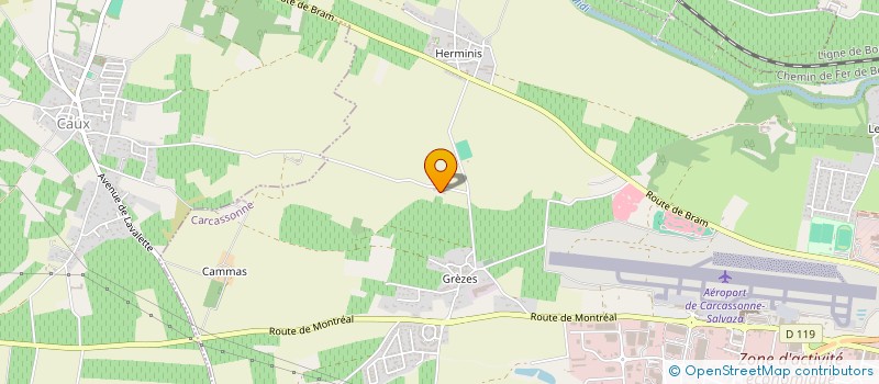 localisation de l'entreprise BEGHIN IMMOBILIER à CARCASSONNE