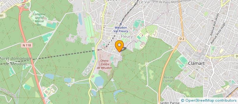 localisation de l'entreprise BEGI à MEUDON