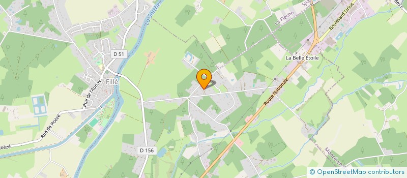 localisation de l'entreprise BEGIAC FAMILY  GUECELARD