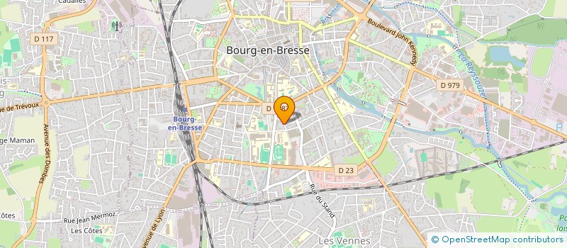 localisation de l'entreprise BEGIJO à BOURG-EN-BRESSE
