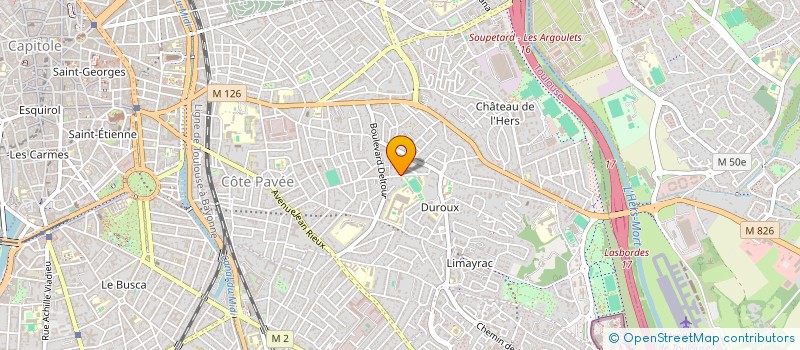 localisation de l'entreprise BEGIN  TOULOUSE